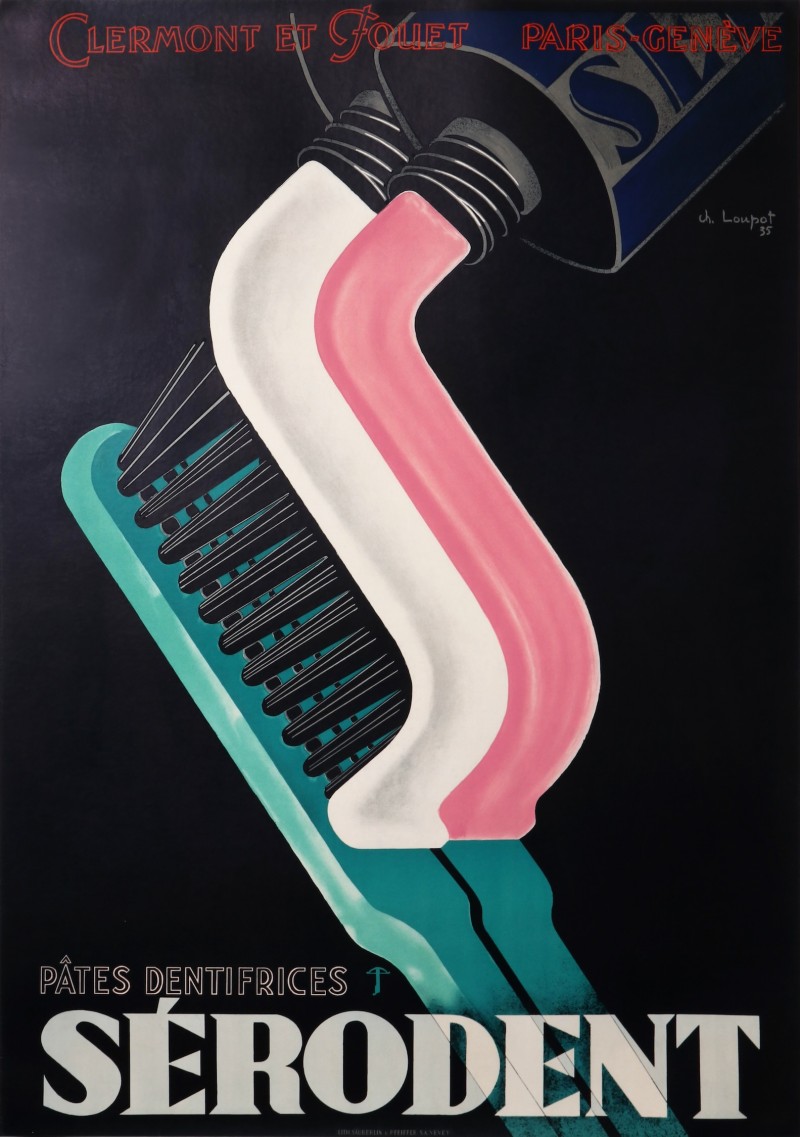 For sale: SERODENT PATES DENTIFRICES CLERMONT ET FOUET PARIS GENEVE