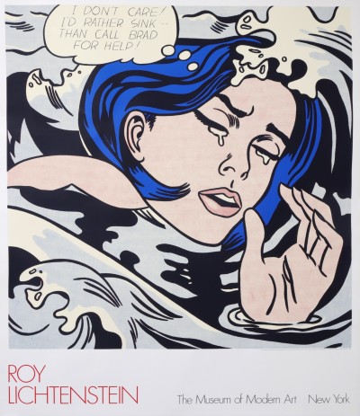 For sale: I DON'T CARE LICHTENSTEIN ROY  MUSEUM OF MODERN ART NEW YORK 1989