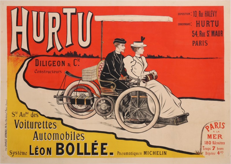 For sale: HURTU AUTOMOBILES VOITURETTES LEON BOLLEE