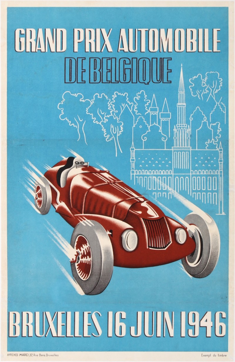 For sale: GRAND PRIX AUTOMOBILE BRUXELLES