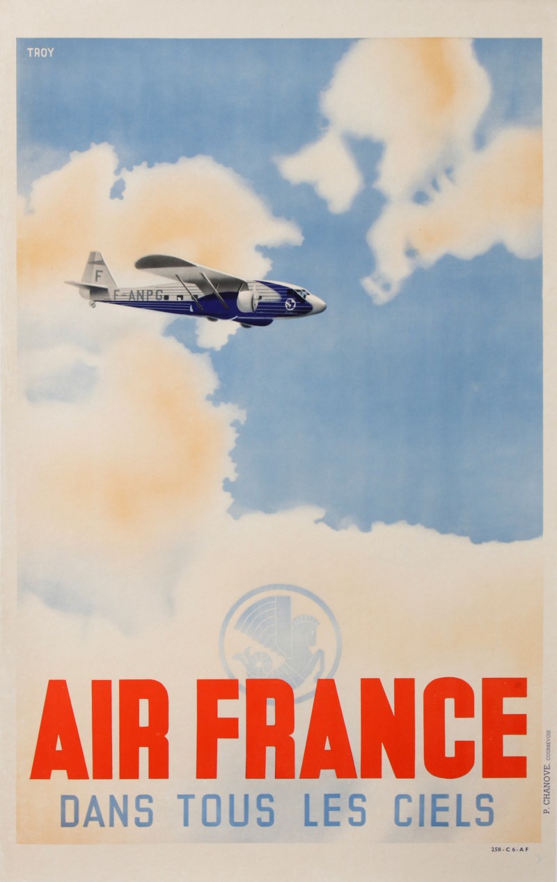 For sale: AIR FRANCE DANS TOUS LES CIELS