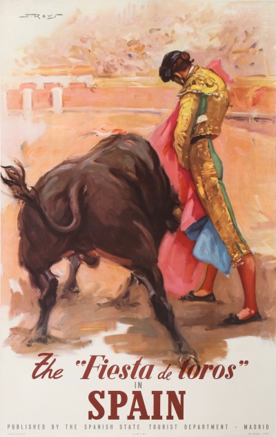 For sale: THE FIESTA DE TOROS IN SPAIN CORRIDA