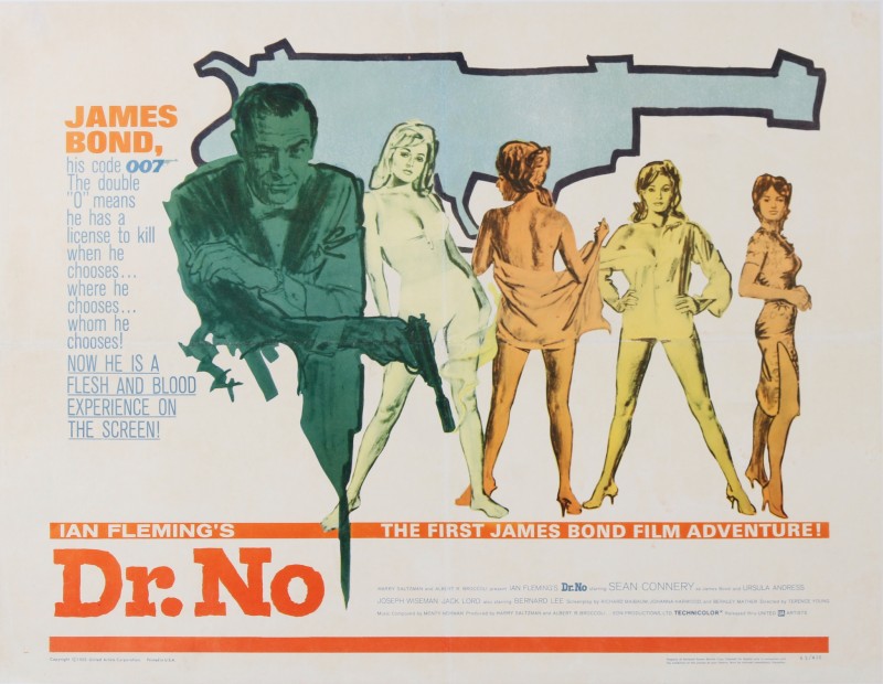 For sale: JAMES BOND Dr NO SEAN CONNERY et URSULA ANDRESS