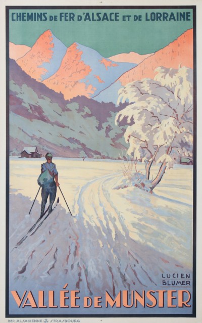For sale: CHEMIN DE FER D ALSACE LORRAINE VALLEE DE MUNSTER SKI