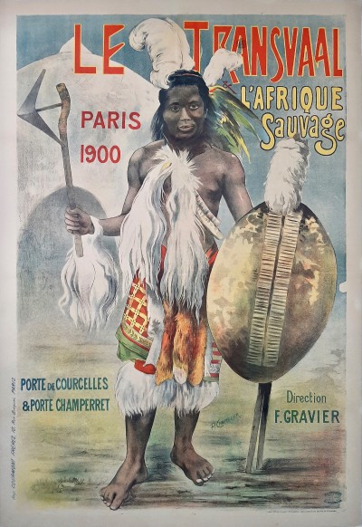 For sale: LE TRANSVAAL L'AFRIQUE SAUVAGE PARIS EXPOSITION 1900