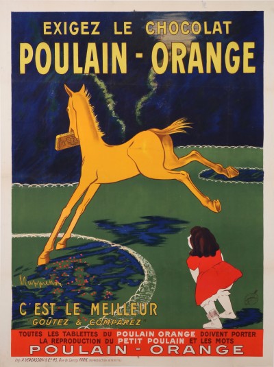 For sale: CHOCOLAT POULAIN-ORANGE