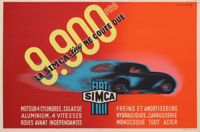 For sale: SIMCA FIAT LA SIMCA CINQ NE COUTE  QUE 9900 frs