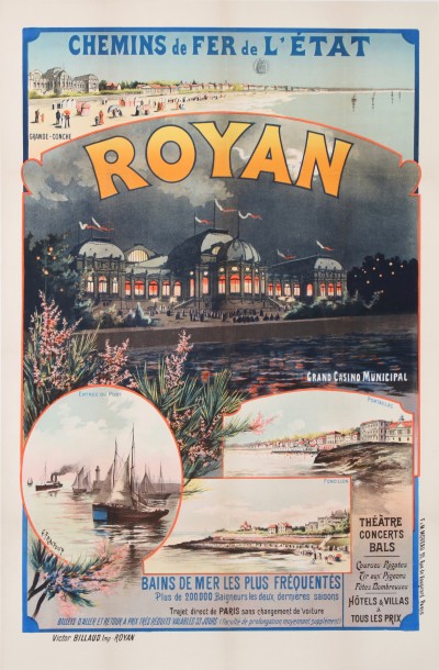 For sale: ROYAN BAINS DE MER  CHEMIN DE FER DE L ETAT