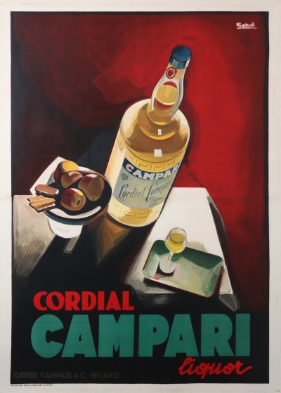 For sale: CORDIAL CAMPARI LIQUOR