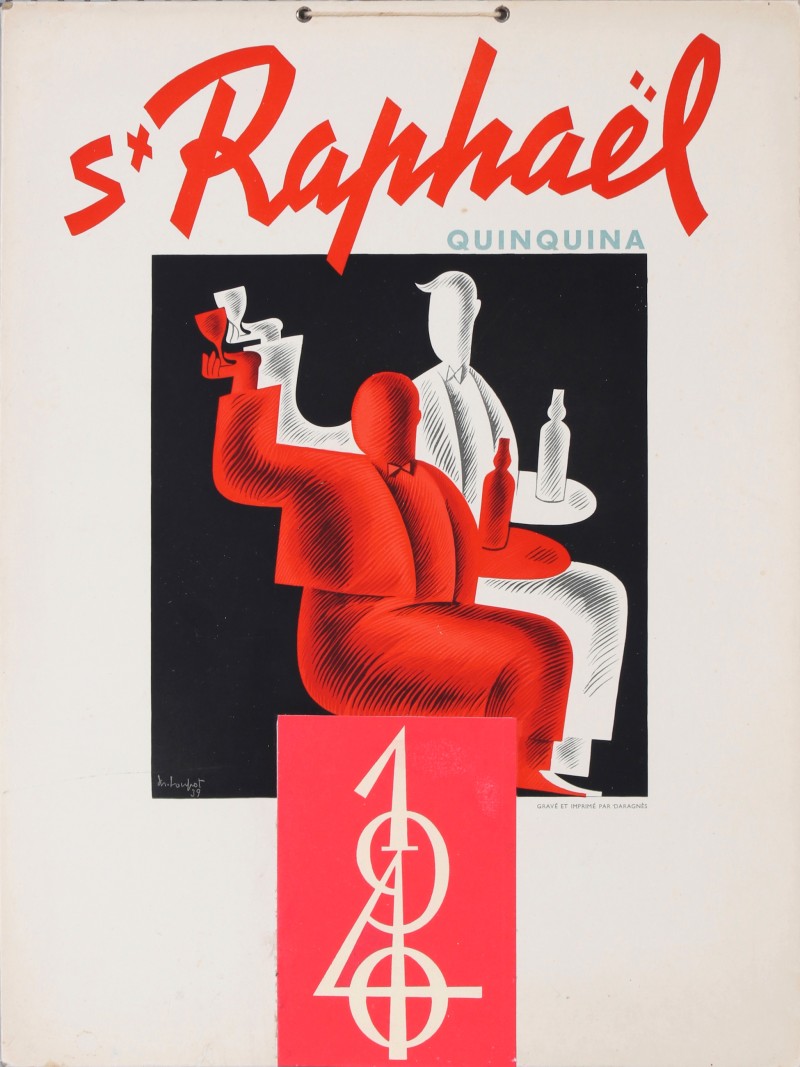 For sale: ST RAPHAËL QUINQUINA CALENDRIER PUBLICITAIRE