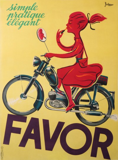For sale: CYCLOMOTEUR FAVOR - (THE LIPSTICK)