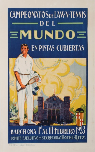 For sale: CAMPEONATOS DE LAWN-TENNIS DEL MUNDO BARCELONA 1923