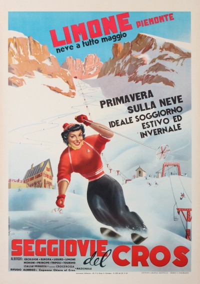 For sale: LIMONE PIEMONTE SEGGIOVIE DEL CRO - SKI - ITALIA - WINTER SPORT