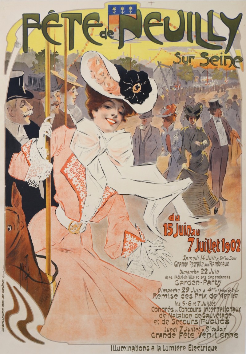 For sale: MISTI 1902 FETE DE NEULLY SUR SEINE