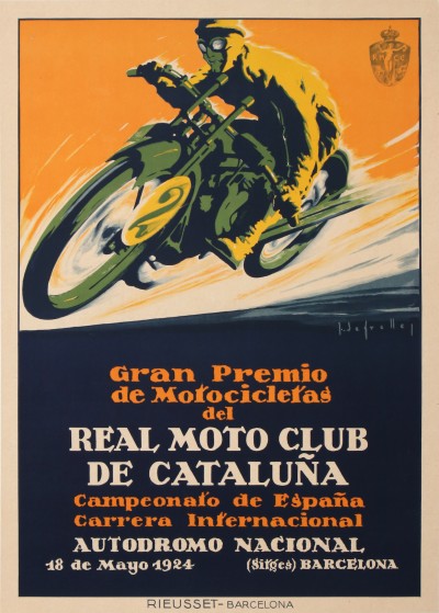 For sale: GRAN PREMIO DE MOTOCICLETAS DEL REAL MOTO CLUB DE CATALUÑA 1924