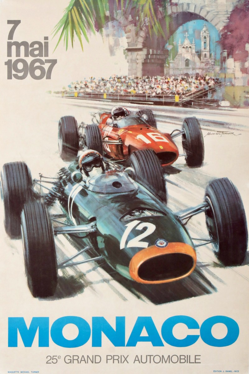 For sale: MONACO 25E GRAND PRIX AUTOMOBILE