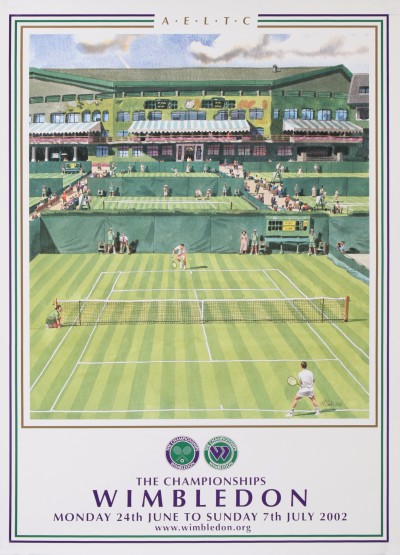 For sale: THE CHAMPIONSHIPS WIMBLEDON MONDAY 24TH JUNE TO SUNDAY 7TH JULY 2002