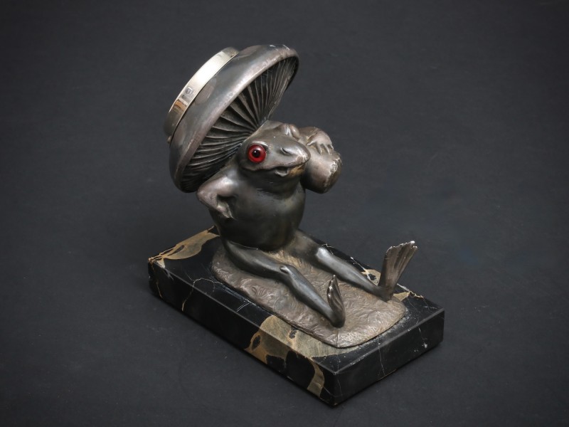 For sale: BENJAMIN RABIER  GRENOUILLE AU CHAMPIGNON PARAPLUIE AU BAROMETRE