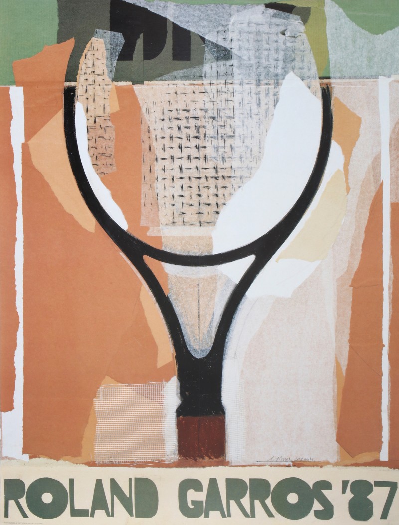 For sale: LA RAQUETTE // ROLAND GARROS 1987