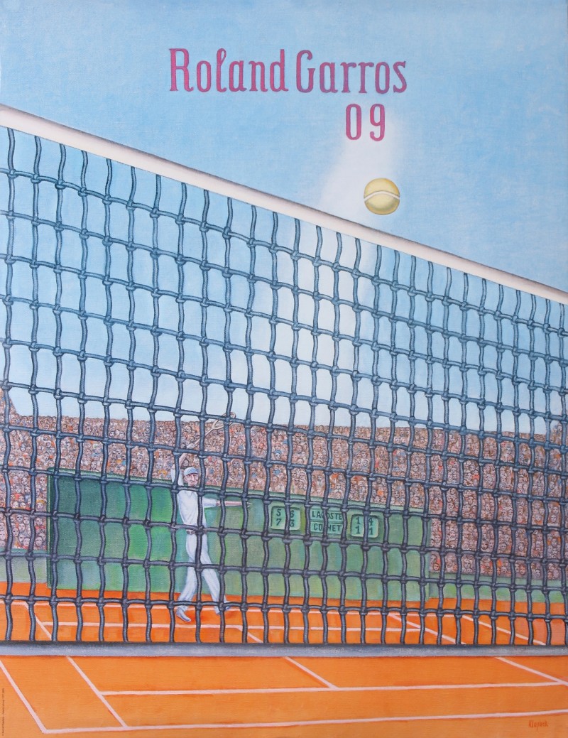 For sale: VOLÉ AU FILET // ROLAND GARROS 2009