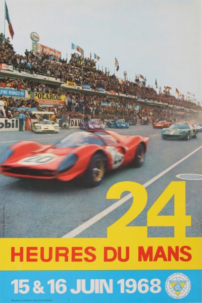 For sale: 24 HEURES DU MANS // 15 & 16 JUIN 1968