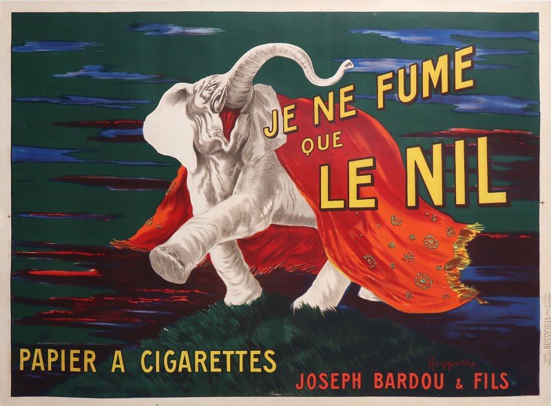 For sale: JE NE FUME QUE LE NIL PAPIER A CIGARETTES JOSEPH BARDOUX