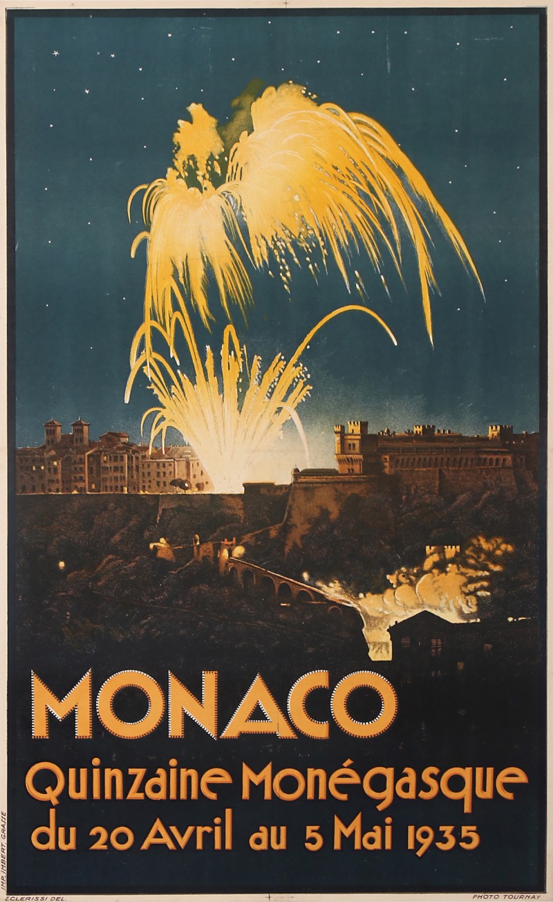 For sale: MONACO Qunizaine Monegasque et feux d'artifices