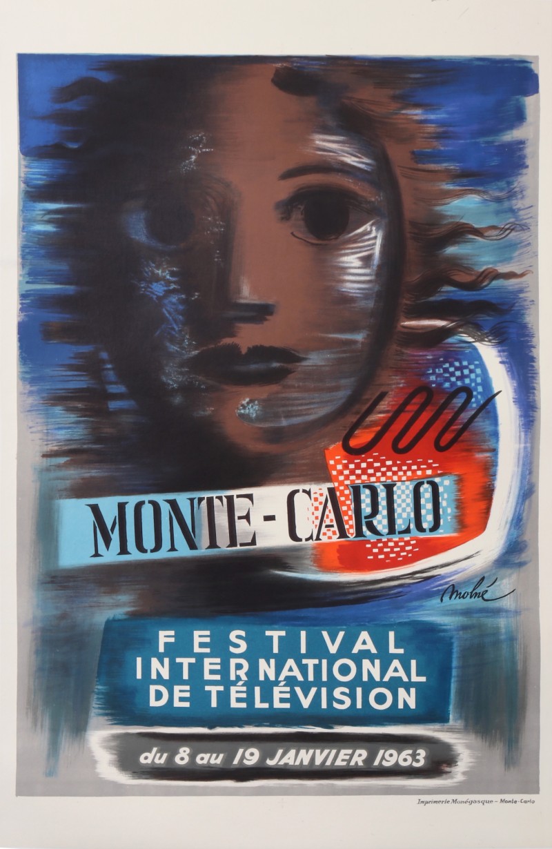 For sale: MONTE CARLO FESTIVAL INTERNATIONAL DE TELEVISION du 8 au 19 Janvier 1963