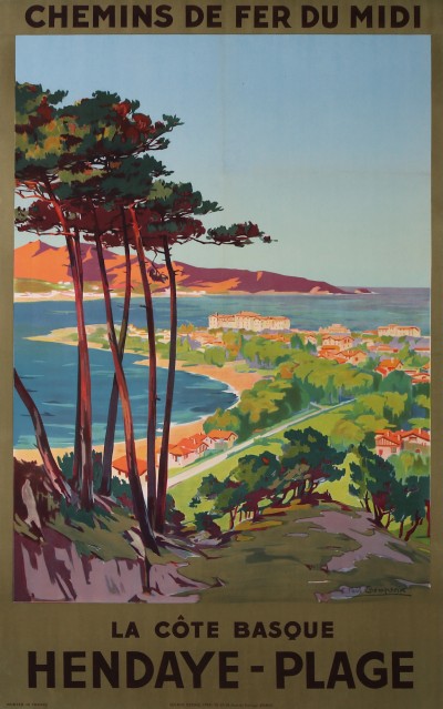 For sale: LA COTE BASQUE HENDAYE PLAGE  CHEMIN DE FER DU MIDI