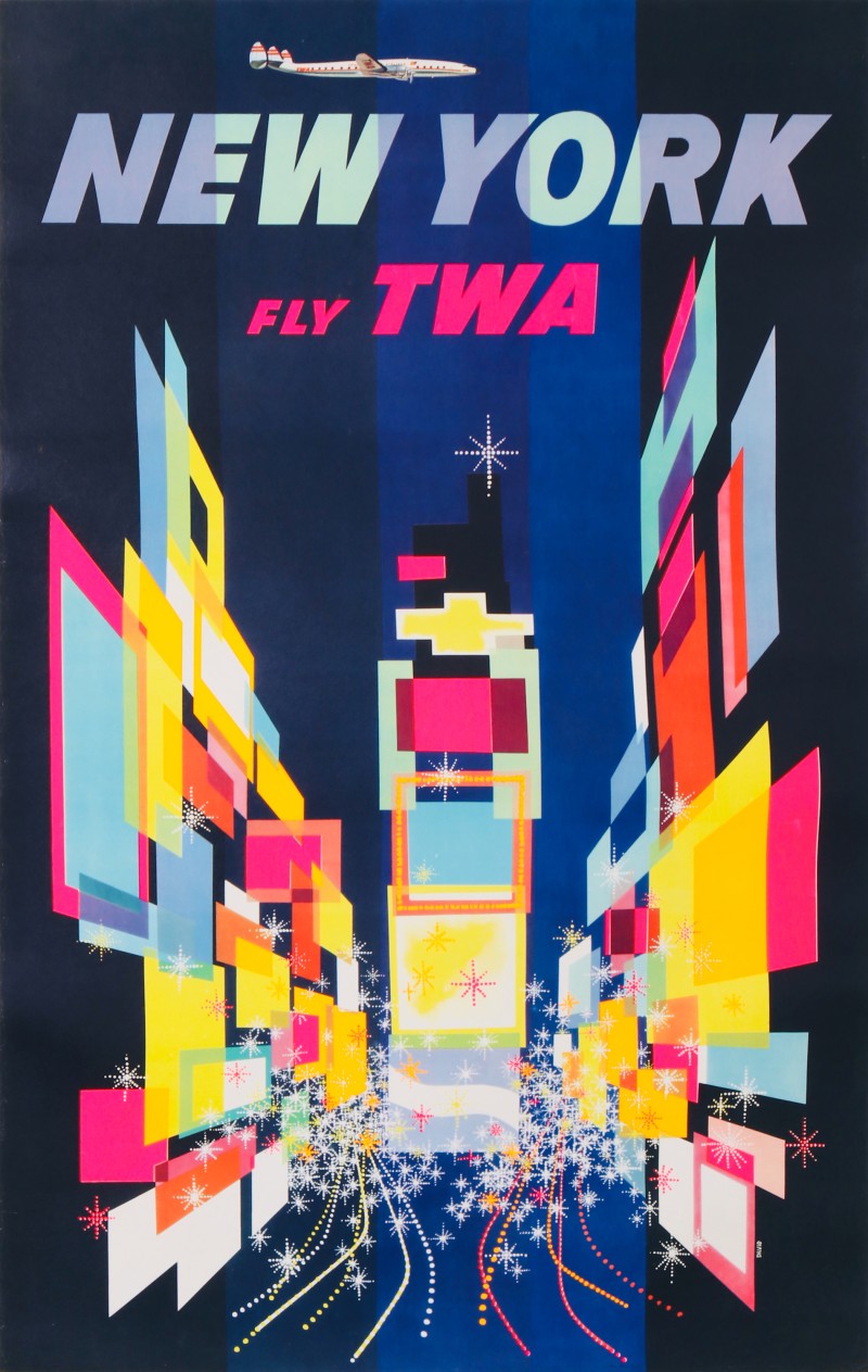 For sale: FLY TWA NEW YORK
