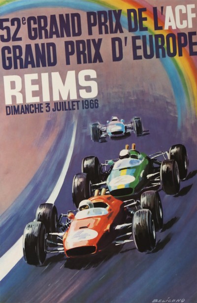 For sale: 52e GRAND PRIX DE L ACF  GRAND PRIX D EUROPE - REIMS - FORMULA 1