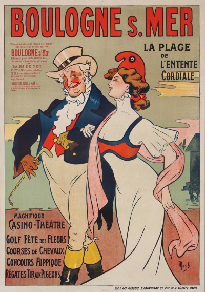 For sale: BOULOGNE SUR MER LA PLAGE DE L'ENTENTE CORDIALE CASINON THEÄTRE GOLF