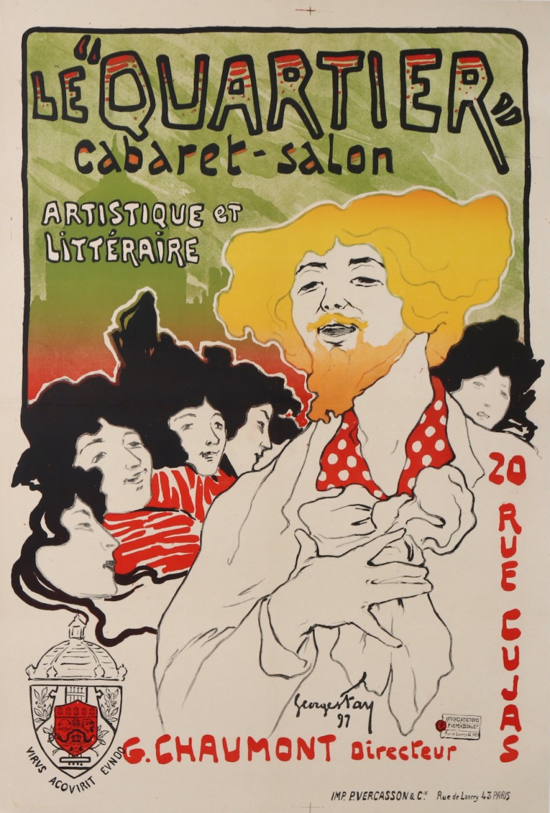 For sale: LE QUARTIER, CABARET SALON ARTISTIQUE ET LITTERAIRE