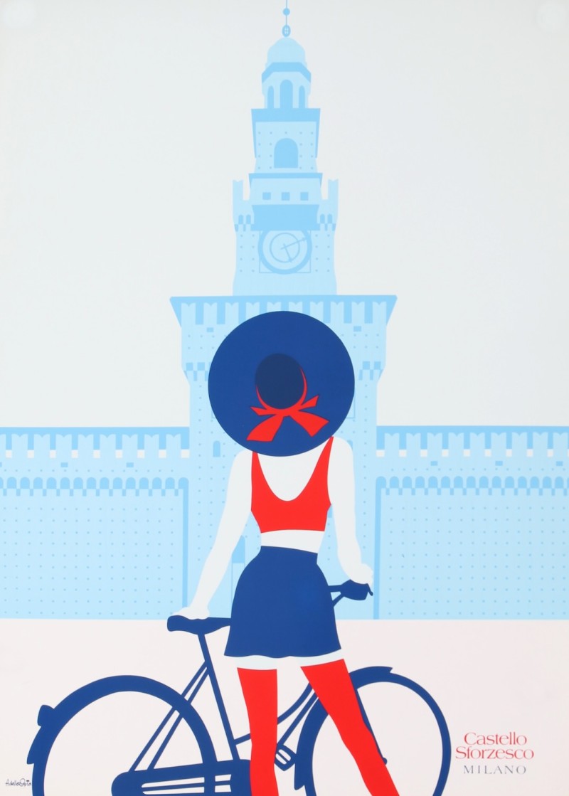 For sale: CASTELLO SFORZESCO MILANO ROSSO