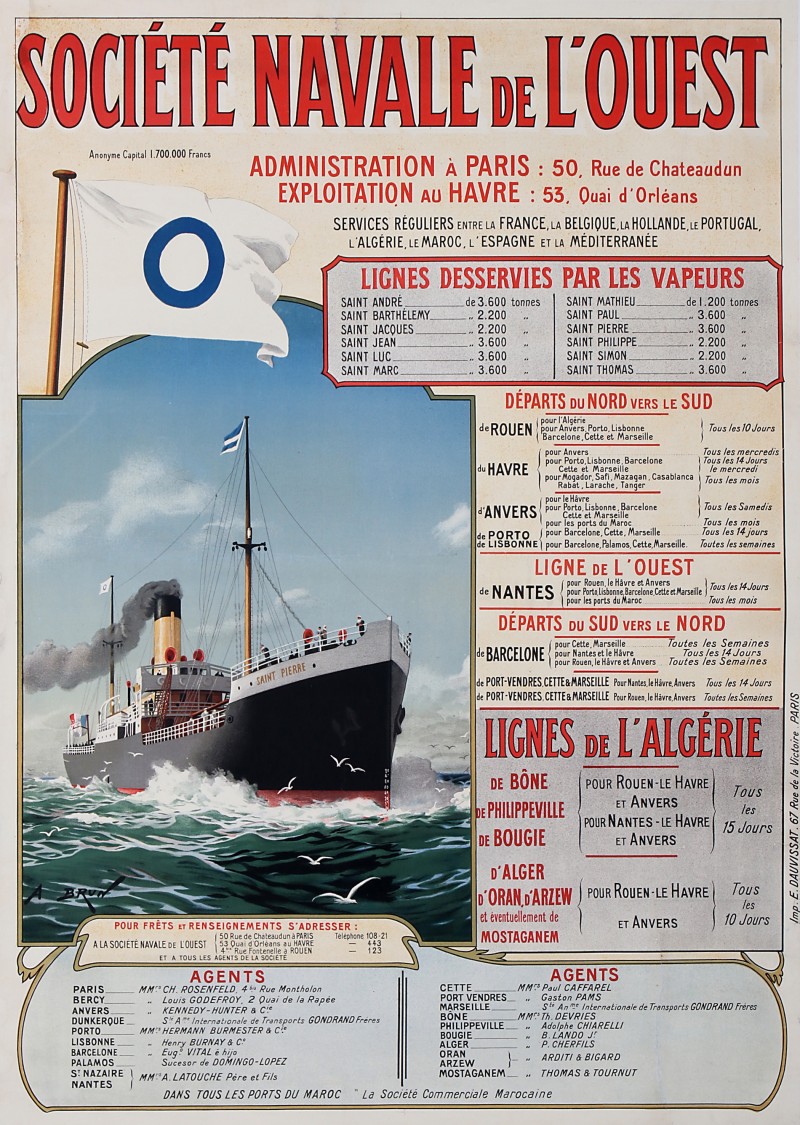 For sale: SOCIETE NAVALE DE LOUEST