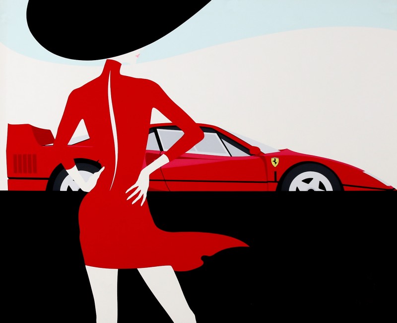 For sale: LADY FERRARI TESTAROSSA