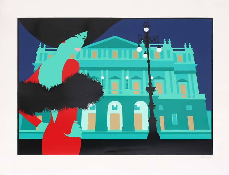 For sale: A LA SCALA  - SIGNÉE À LA MAIN