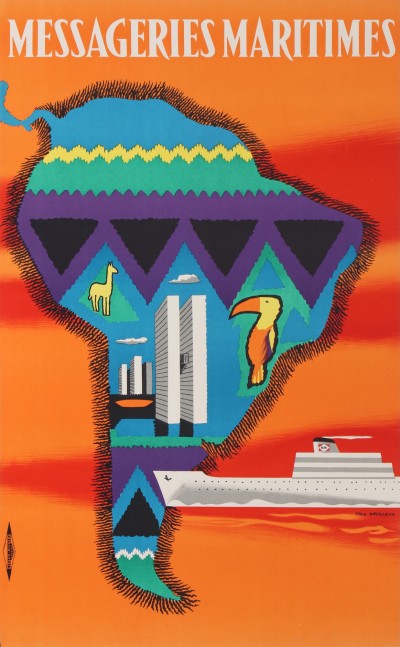 For sale: MESSAGERIES MARITIMESAMERIQUE DU SUD