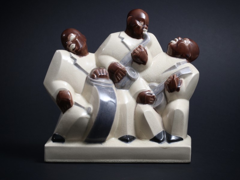 For sale: JAZZMEN CUBISTE  CERAMIQUE