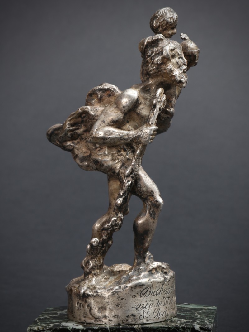 For sale: St CHRISTOPHE DUCHESSE D'UZES MASCOTTE AUTOMOBILE