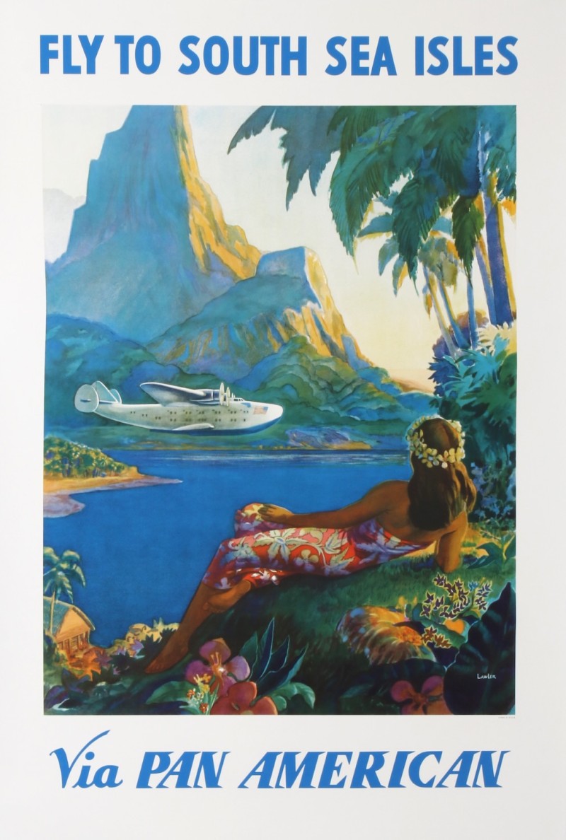 For sale: VIA PAN AMERICAN FLY SOUTH SEA ISLES