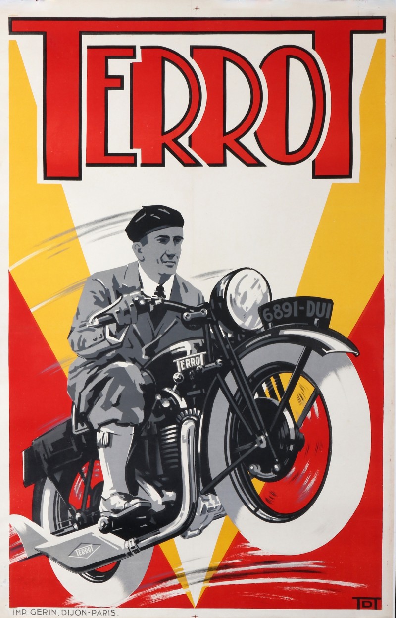 For sale: TERROT MOTOCYCLES