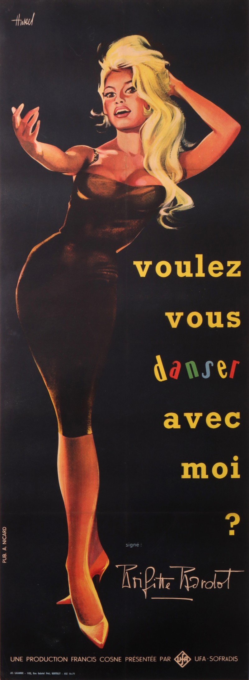 For sale: BRIGITTE BARDOT VOULEZ VOUS DANSER AVEC MOI ?