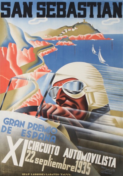 For sale: SAN SEBASTIAN GRAN PREMIO DE ESPANA 1935 XI CIRCUITI AUTOMOVILISTA