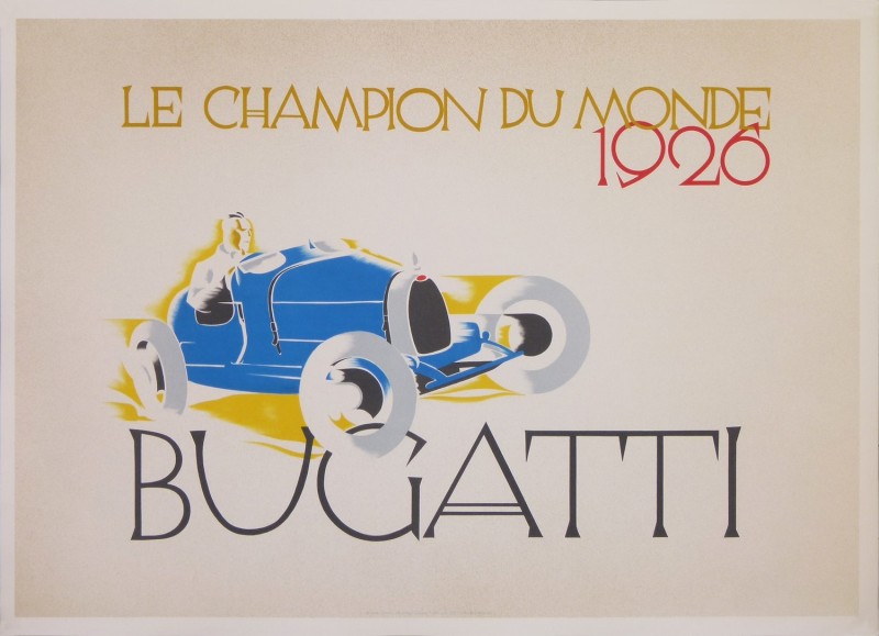 For sale: BUGATTI LE CHAMPION DU MONDE 1926