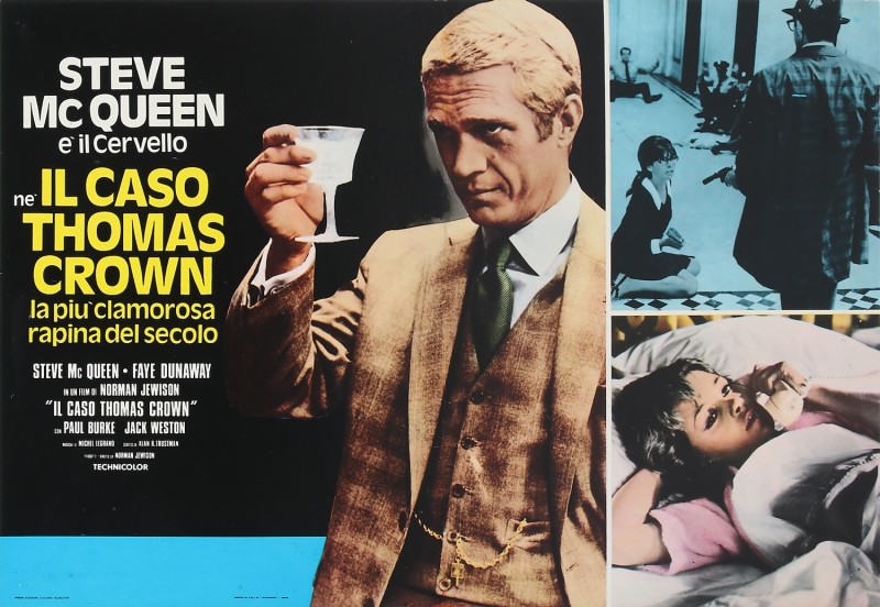 For sale: Film IL CASO THOMAS CROWN STEVE Mc QUEEN  FAYE DUNAWAY VERSION ITALIENNE