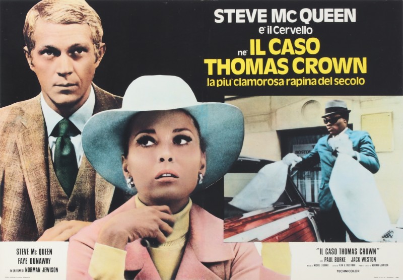 For sale: Film IL CASO THOMAS CROWN STEVE Mc QUEEN  FAYE DUNAWAY ITALIAN VERSION