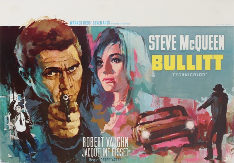 For sale: FILM BULLIT STEVE McQUEEN ROBERT VAUGHN JACQUELINE BISSET