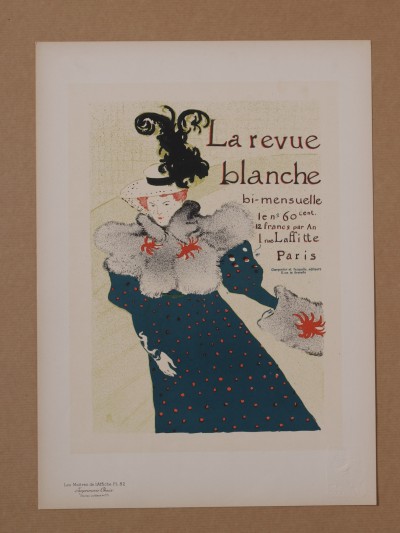 For sale: LAUTREC LA REVUE BLANCHE LES MAITRES DE L AFFICHE PL 82  CHAIX