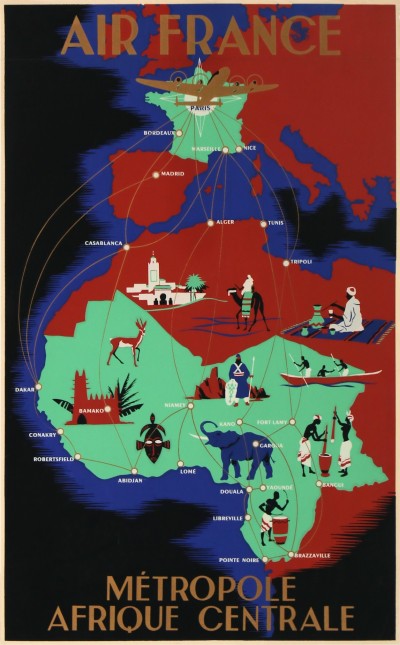 For sale: AIR FRANCE METROPOLE AFRIQUE CENTRALE